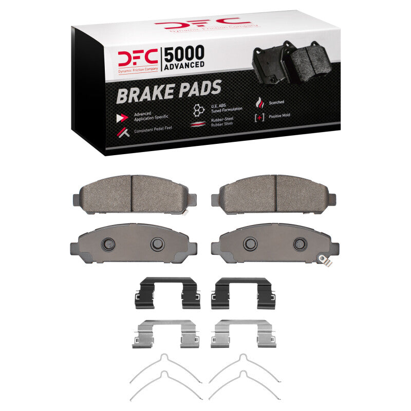 DFC DFC 5000 Advanced Low Met Brake Pads Brakes, Rotors & Pads Brake Pads - OE main image