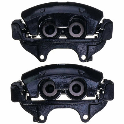 PowerStop Power Stop 19-20 Dodge Charger Front Black Calipers - Pair (w/Bracket) S5016BLK S5016BLK Photo - Primary