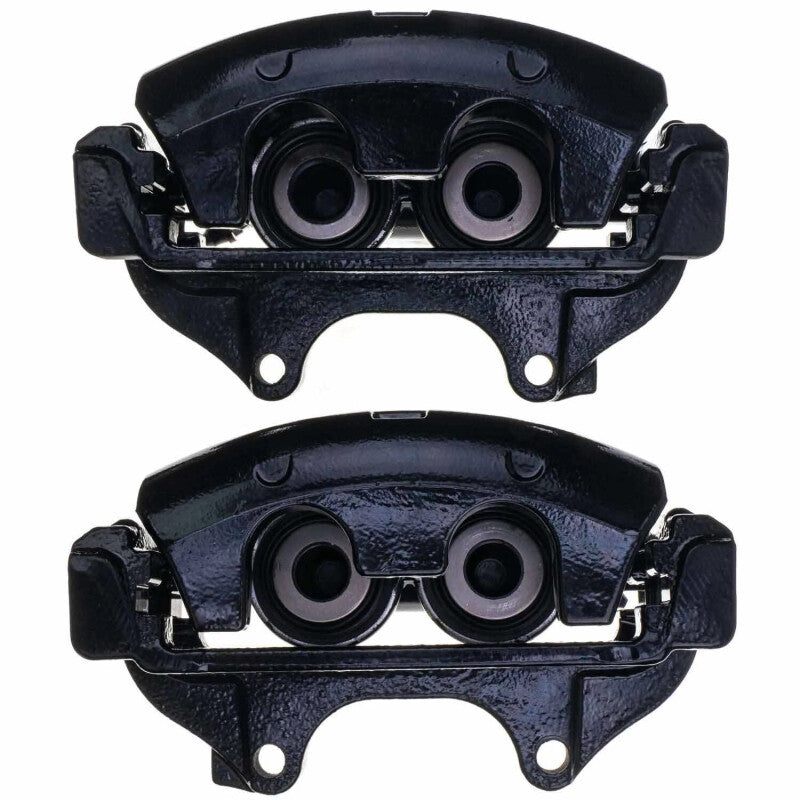 PowerStop Power Stop 19-20 Dodge Charger Front Black Calipers - Pair (w/Bracket) S5016BLK S5016BLK Photo - Primary
