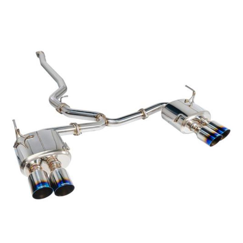 Remark 2015+ Subaru WRX/STi 4in Quad Cat-Back Exhaust Stainless Single Resonated RK-C4076S-01C RK-C4076S-01C User 1