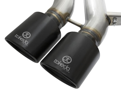aFe  POWER 49-33083-B Takeda 3" 304 SS Cat-Back Exhaust System 49-33083-B Photo - Unmounted