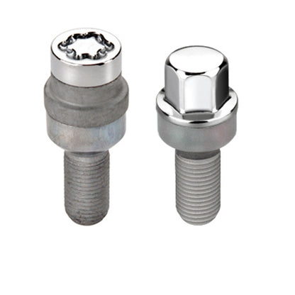 McGard 5 Lug Hex Install Kit w/Locks (Radius Seat Bolt) M14X1.5 / 17mm Hex / 28.1mm Shank L - Chrome 68020 68020 Photo - Primary