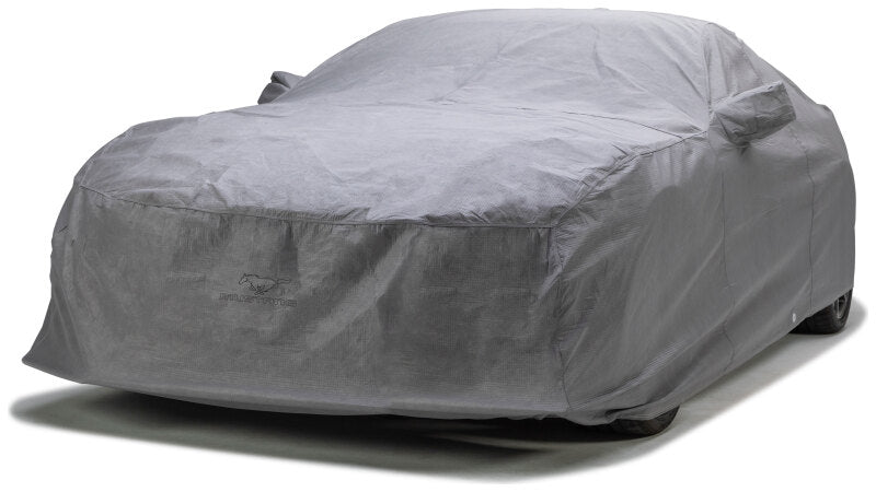 Covercraft 10-14 Ford Mustang W Custom 5-Layer Indoor Car Cover With Black Mustang Pony Logo C17124FD11IC C17124FD11IC Photo - Primary