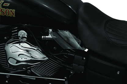 Kuryakyn Saddle Shields Heat Deflectors 99-17 Dyna Models Smoke 1317 1317 User 1