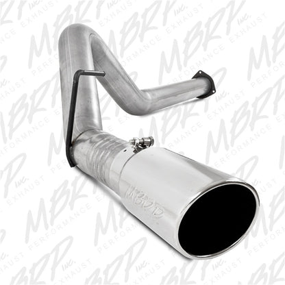MBRP 11-14 Ford 6.7L F-250/350/450 4in Filter Back Single Side Exit Alum. S6284AL Photo - Primary