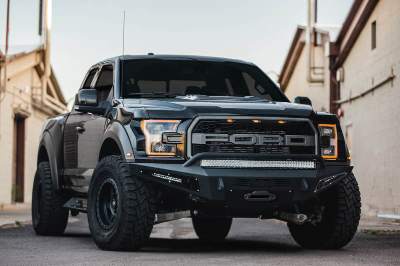 Addictive Desert Designs 2017-2019 Ford Raptor HoneyBadger Winch Front Bumper F117382860103 Photo - Primary