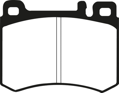 EBC 86-89 Mercedes-Benz 560 SL Ultimax Front Brake Pads UD424 UD424 Photo - Primary