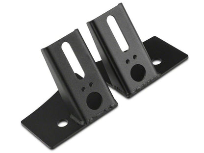 Raxiom 07-18 Jeep Wrangler JK Axial Series Windshield Pillar Mounted Light Brackets J109492 J109492 Photo - Close Up