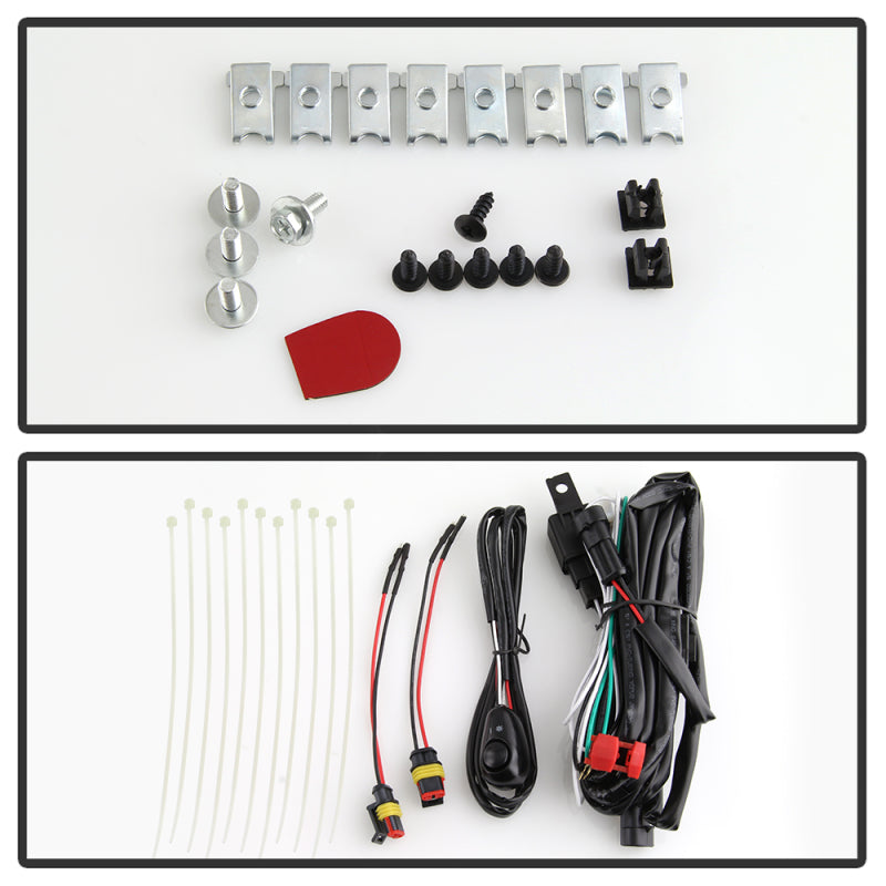 Spyder 16-18 GMC Sierra 1500 OEM Style Full LED Fog Light w/Switch - Clear (FL-GS2016-LED-C) 9043222 9043222 User 4