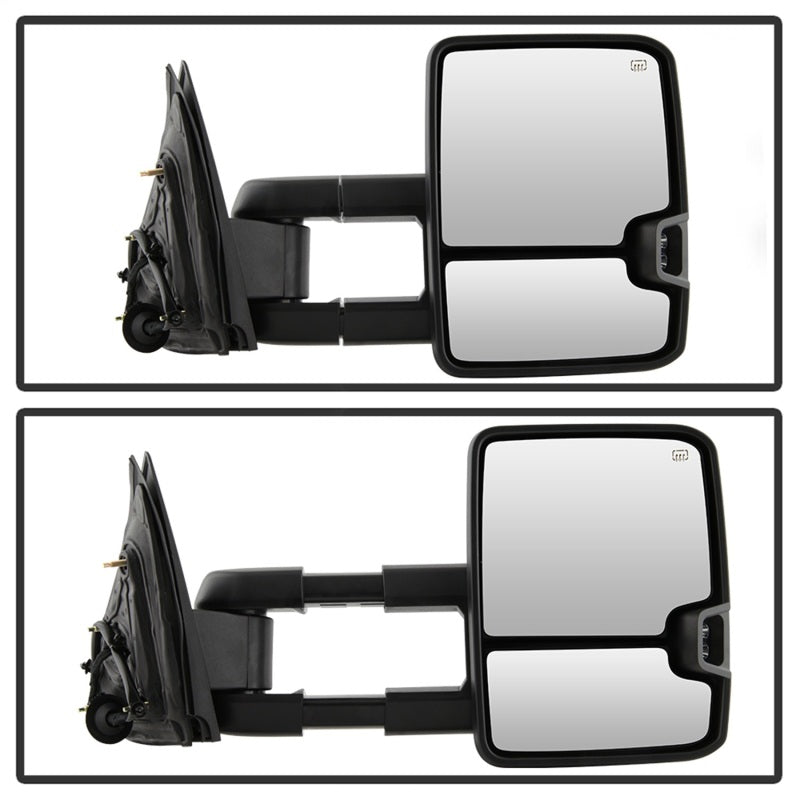 SPYDER xTune Chevy Silverado 14-16 Heated Amber LED Signal Mirror Chrome MIR-CSIL14S-G3C-PWH-AM-SET 9936777 9936777 Photo - Unmounted