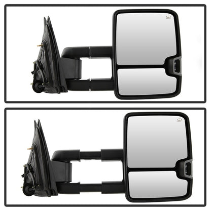 SPYDER xTune Chevy Silverado 14-16 Heated Amber LED Signal Mirror Chrome MIR-CSIL14S-G3C-PWH-AM-SET 9936777 9936777 Photo - Unmounted