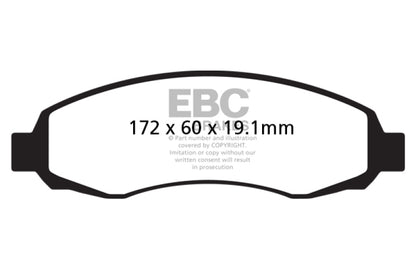 EBC Disc Brake Pad Set DP61647 Photo - Primary