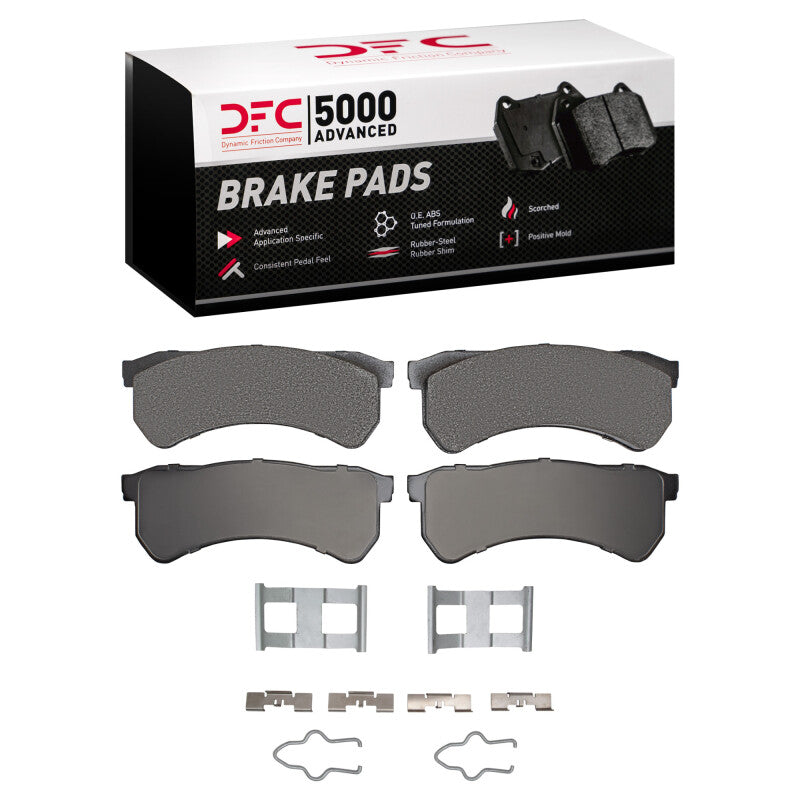 DFC DFC 5000 Advanced Semi Met Brake Pads Brakes, Rotors & Pads Brake Pads - OE main image