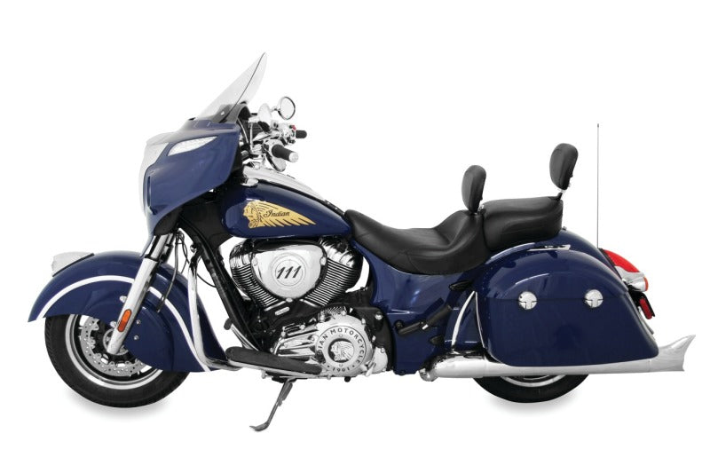 Mustang Motorcycle Mustang 14-21 Indian Chieftain,Chief Cl,Dark Horse,Rdmaster,Vint Touring Recessed Pass Seat - Black 79761 79761 Photo - Primary