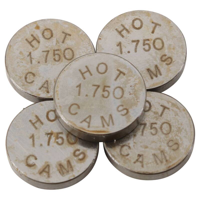 Hot Cams 04-08 400 DVX/02-16 CRF 450 R 1.750mm Shim Kit - 5 Pack 5PK948175 5PK948175 Photo - Primary