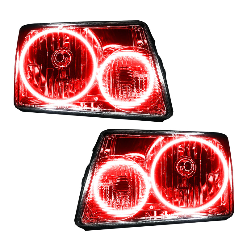 ORACLE Lighting 01-11 Ford Ranger Pre-Assembled LED Halo Headlights -Red 7052-003 7052-003 Photo - Primary