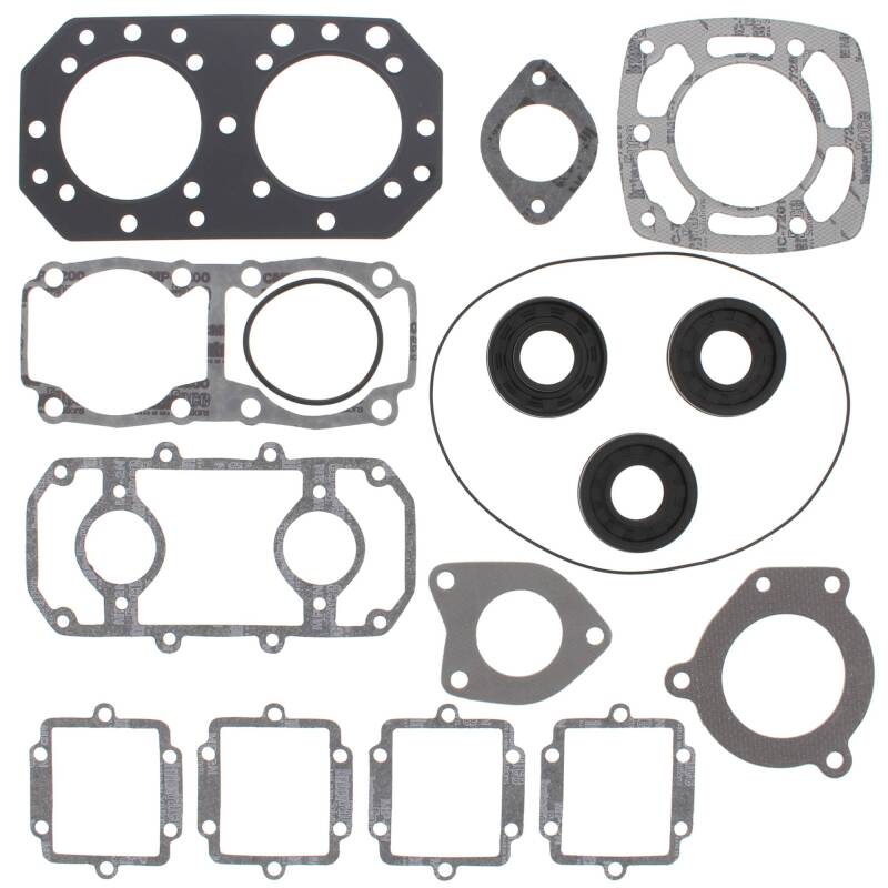 Vertex Pistons Vertex Gaskets 91-95 Kawasaki JS550 SX Complete Gasket Kit w/ Oil Seals 611402 611402 Photo - Primary
