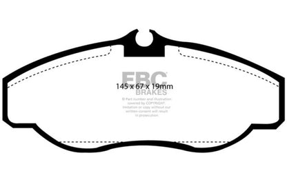 EBC Disc Brake Pad Set DP61037 Photo - Primary
