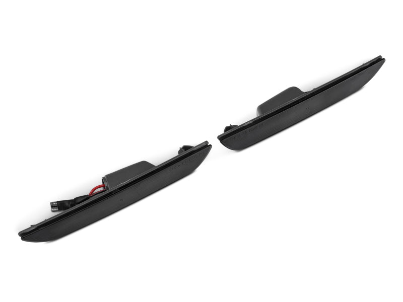 Raxiom 15-22 Ford Mustang Axial Series LED Side Marker Lights Rear (Smoked) 390265 390265 Photo - Close Up