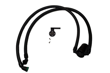 J&L 2021-2022 Ford F-150 3.5L Passenger Side Oil Separator 3.0 - Black Anodized 3028P-B 3028P-B Photo - Primary