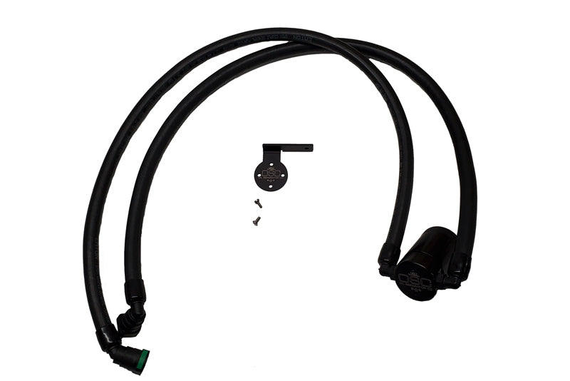 J&L 2021-2023 Ford F-150 3.5L Passenger Side Oil Separator 3.0 - Black Anodized 3028P-B 3028P-B Photo - Primary