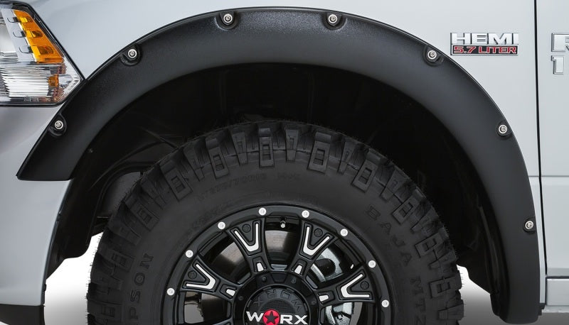 Stampede 2009-2018 Dodge Ram 1500 67.4/76.3/96.3in Ruff Riderz Fender Flares 4pc Textured 8421-5 8421-5 Photo - Primary