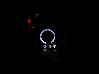 ANZO 2003-2005 Nissan 350Z Projector Headlights w/ Halo Black 121444 121444 Photo - Unmounted