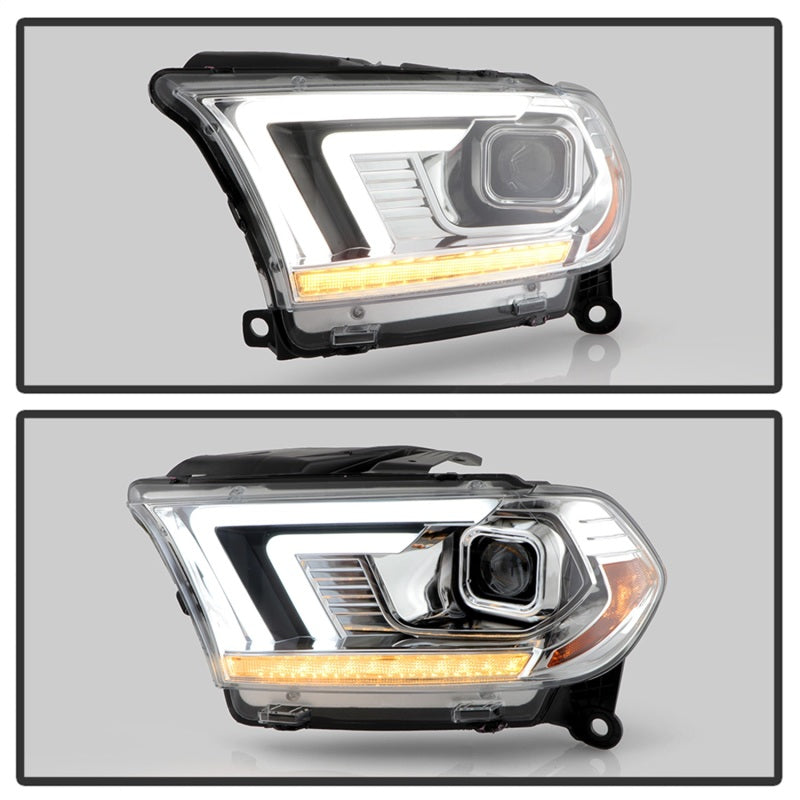 Spyder Dodge Durango 11-13 Halogen Model Only Projector Headlights - Chrome PRO-YD-DDU11SI-C 5088277 5088277 Photo - Unmounted