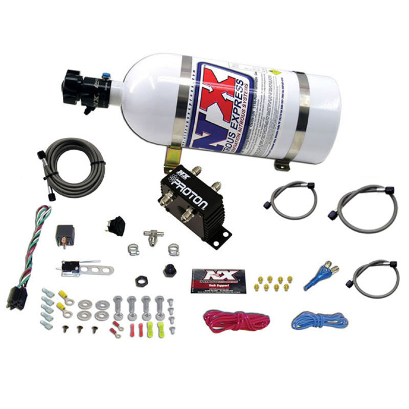 Nitrous Express Proton Plus Nitrous System W/ 10Lb Bottle 20421-10 Photo - Primary