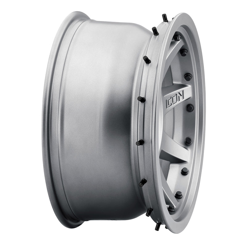 ICON Rebound Pro 17x8.5 5x5 -6mm Offset 4.5in BS 71.5mm Bore Titanium Wheel 21817857345TT 21817857345TT Photo - Unmounted