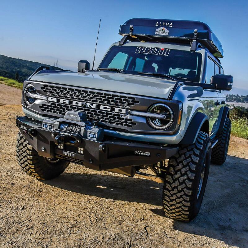Westin 21-23 Ford Bronco(w/sensors excl. Bronco Sport) XTS Bumper - Textured Black 59-711255 59-711255 Photo - Mounted