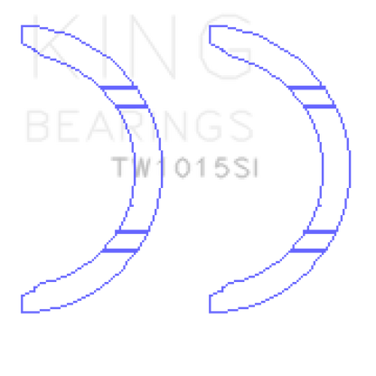 King Engine Bearings King Honda/Acura J32A1/J32A2/J35A3/J35A4/J35A5/J35A6/J35A7/J35A8/J35A9 Thrust Washer Set TW1015SI TW1015SI Photo - Primary