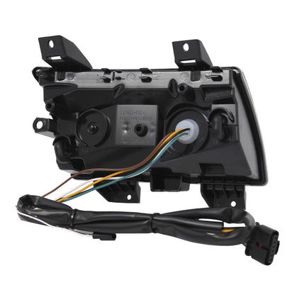 ANZO 18-19 Jeep Wrangler JL LED Chrome Clear w/ Sequential Signal 511082 511082 Photo - Unmounted