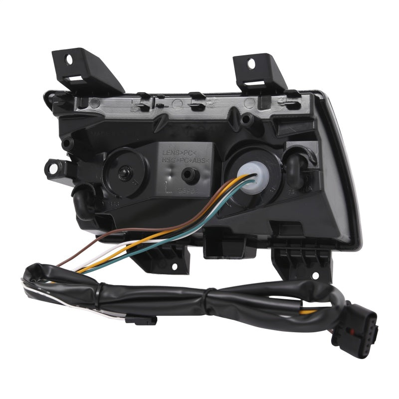 ANZO 18-19 Jeep Wrangler JL LED Chrome Clear w/ Sequential Signal 511082 511082 Photo - Unmounted