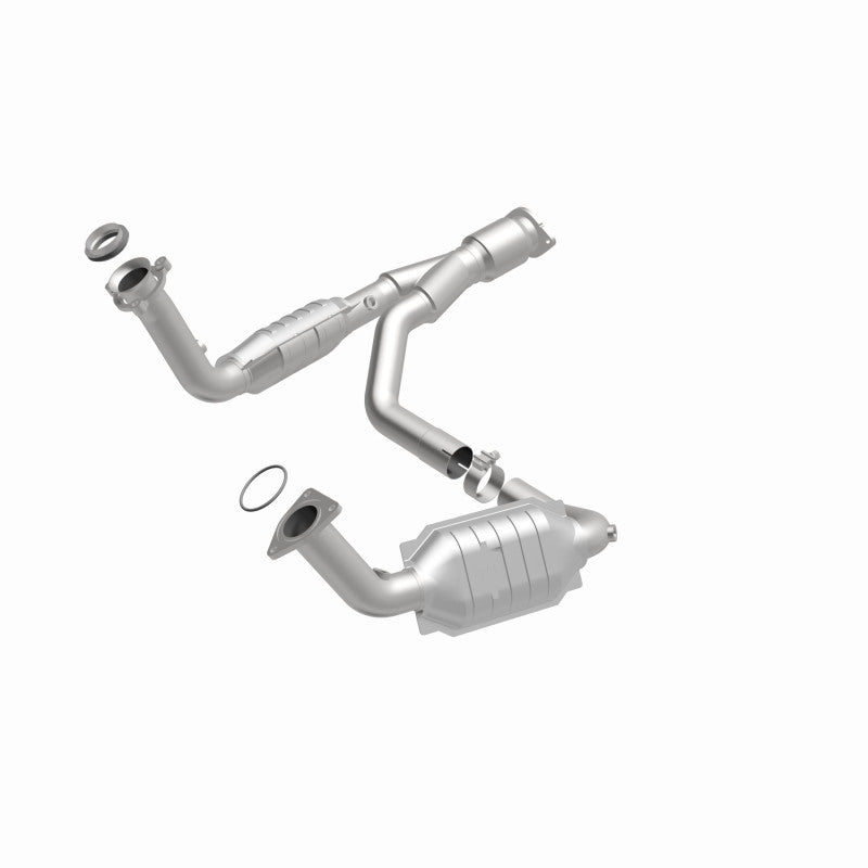 MagnaFlow HM Grade Federal / EPA Compliant Direct-Fit Catalytic Converter 93496 360 Degree Image Set