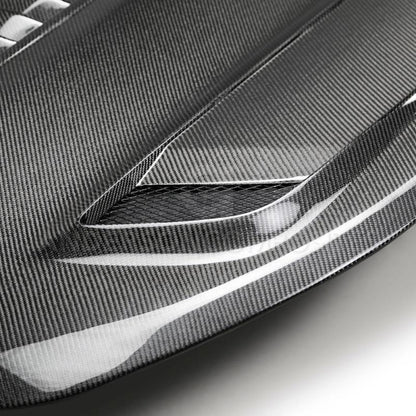 Anderson Composites 16-19 Chevrolet Camaro Double Sided Carbon Fiber Type-T2 Style Hood AC-HD19CHCAM-T2-DS AC-HD19CHCAM-T2-DS User 3