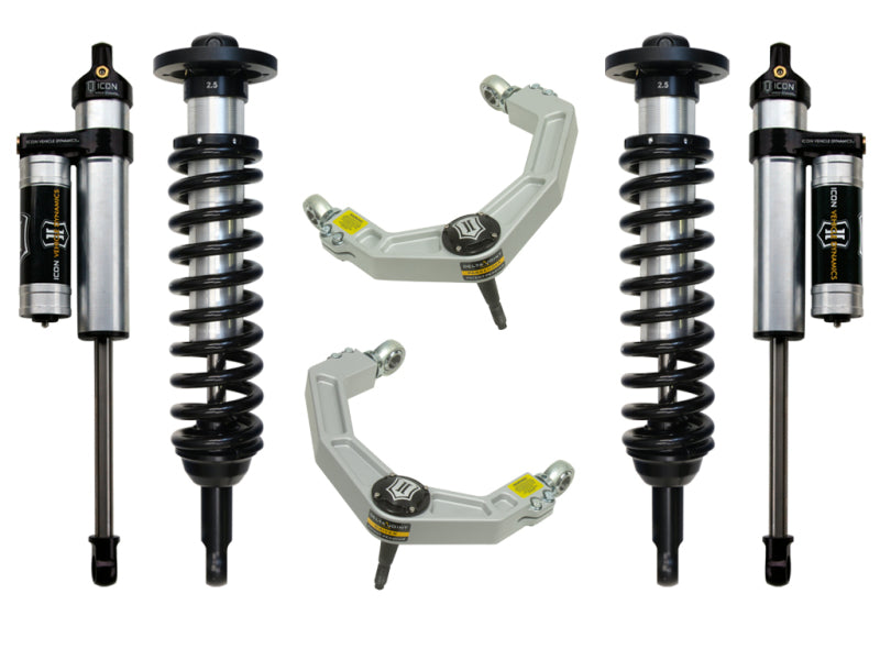 ICON 04-08 Ford F-150 2WD 0-2.63in Stage 3 Suspension System w/Billet Uca K93032 K93032 Photo - Primary