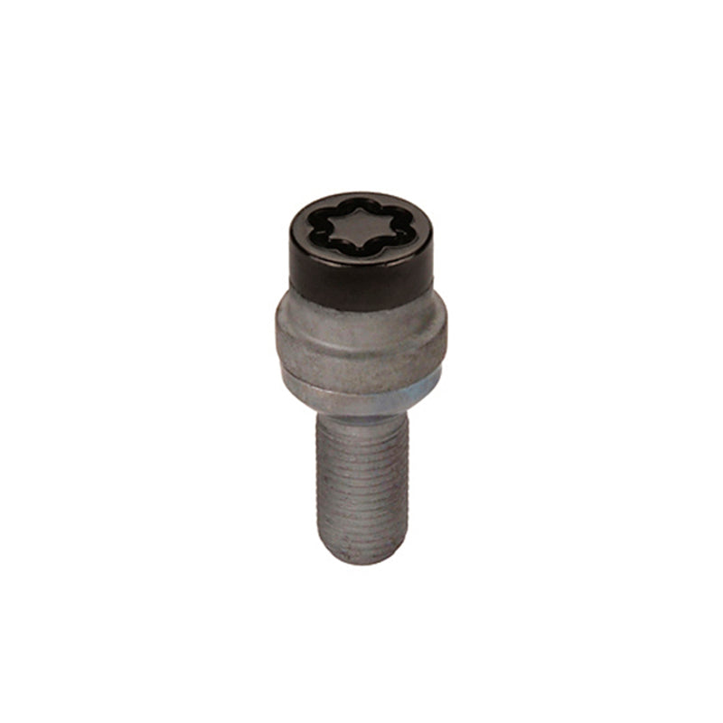 McGard Wheel Lock Bolt Set - 4pk. (Radius Seat) M14X1.5 / 19mm Hex / 35.4mm Shank Length - Black 28332 28332 Photo - Primary