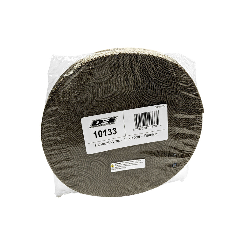 DEI Exhaust Wrap 1in x 100ft - Titanium 10133 10133 Photo - in package