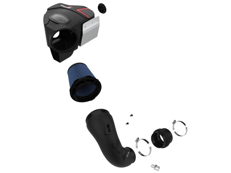 aFe Momentum GT Cold Air Intake System w/Pro 5R Filter 20-21 BMW M340i (G20) 3.0 L6 (t) N58 50-70060R 50-70060R Photo - Unmounted