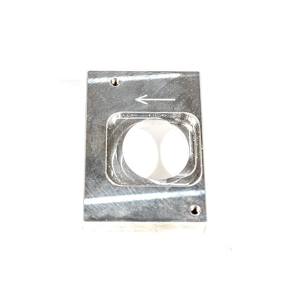 VMP Performance Tonsil Style Aluminum Weld-On MAF Flange Mount - Big Bolt Pattern VMP-MAFB-A VMP-MAFB-A Photo - Close Up