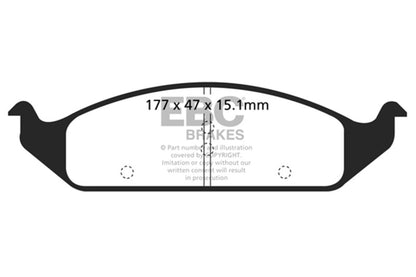 EBC Disc Brake Pad Set DP21251 Photo - Primary