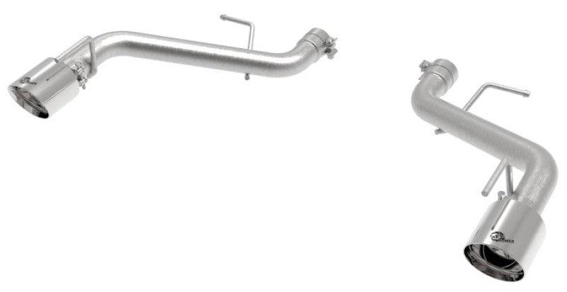 aFe POWER MACH Force-Xp 2.5in Axle-Back Exhaust System 16-20 Chevrolet Camaro SS V8 6.2L - Polished 49-44118-P 49-44118-P User 1