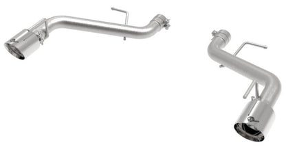 aFe POWER MACH Force-Xp 2.5in Axle-Back Exhaust System 16-20 Chevrolet Camaro SS V8 6.2L - Polished 49-44118-P 49-44118-P User 1