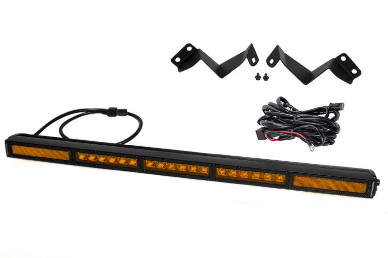 Diode Dynamics 16-21 Toyota Tacoma SS30 Stealth Lightbar Kit - Amber Combo DD6075 DD6075 Photo - Primary