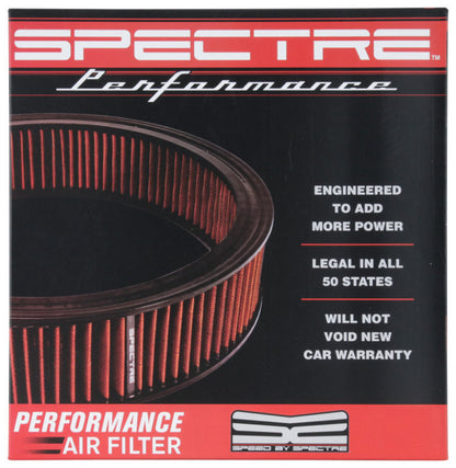 Spectre 1985 Cadillac Seville 5.7L V8 DSL Air Filter 14in. X 3in. - Red HPR0136 HPR0136 Photo - in package