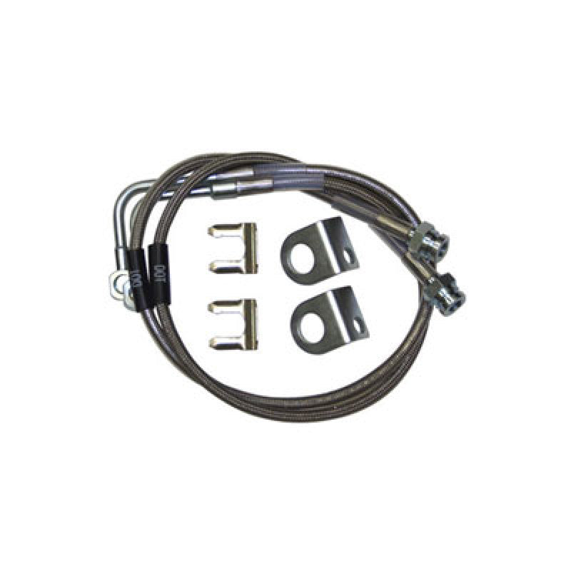 Synergy Mfg Synergy 07-18 Jeep Wrangler JK/JKU Extended Front/Rear DOT Approved Brake Line Kit 8066 8066 Photo - Primary