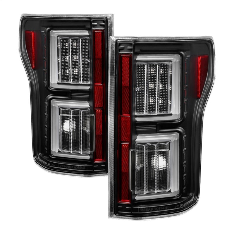 Spyder Ford F150 18-19 - Light Bar LED Tail Lights - All Black ALT-YD-FF15018-LED-BKV2 5085955 5085955 Photo - Primary