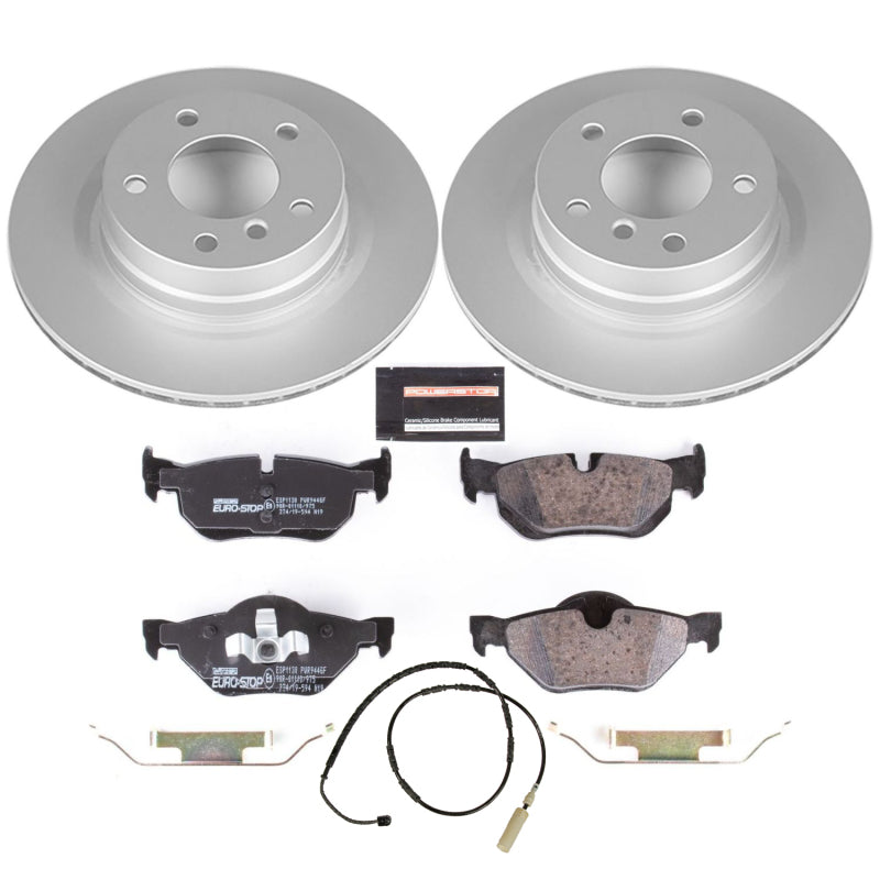 PowerStop Power Stop 11-13 BMW 328i Rear Euro-Stop Brake Kit ESK5981 ESK5981 Photo - Primary