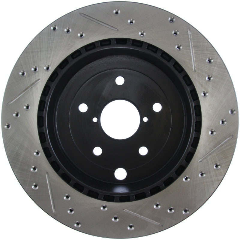 StopTech Sport Drilled/Slotted Brake Rotor; Rear Right 127.47030R User 2
